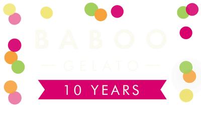Baboo Gelato 10th Anniversary Icon