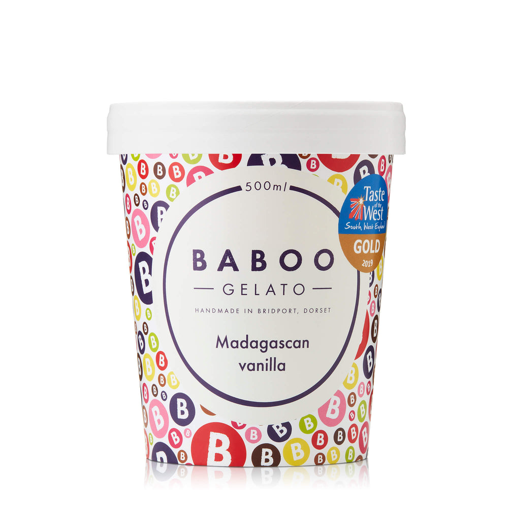 Madagascan vanilla gelato – 500ml