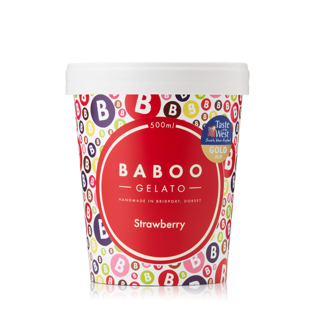 Strawberry gelato – 500ml