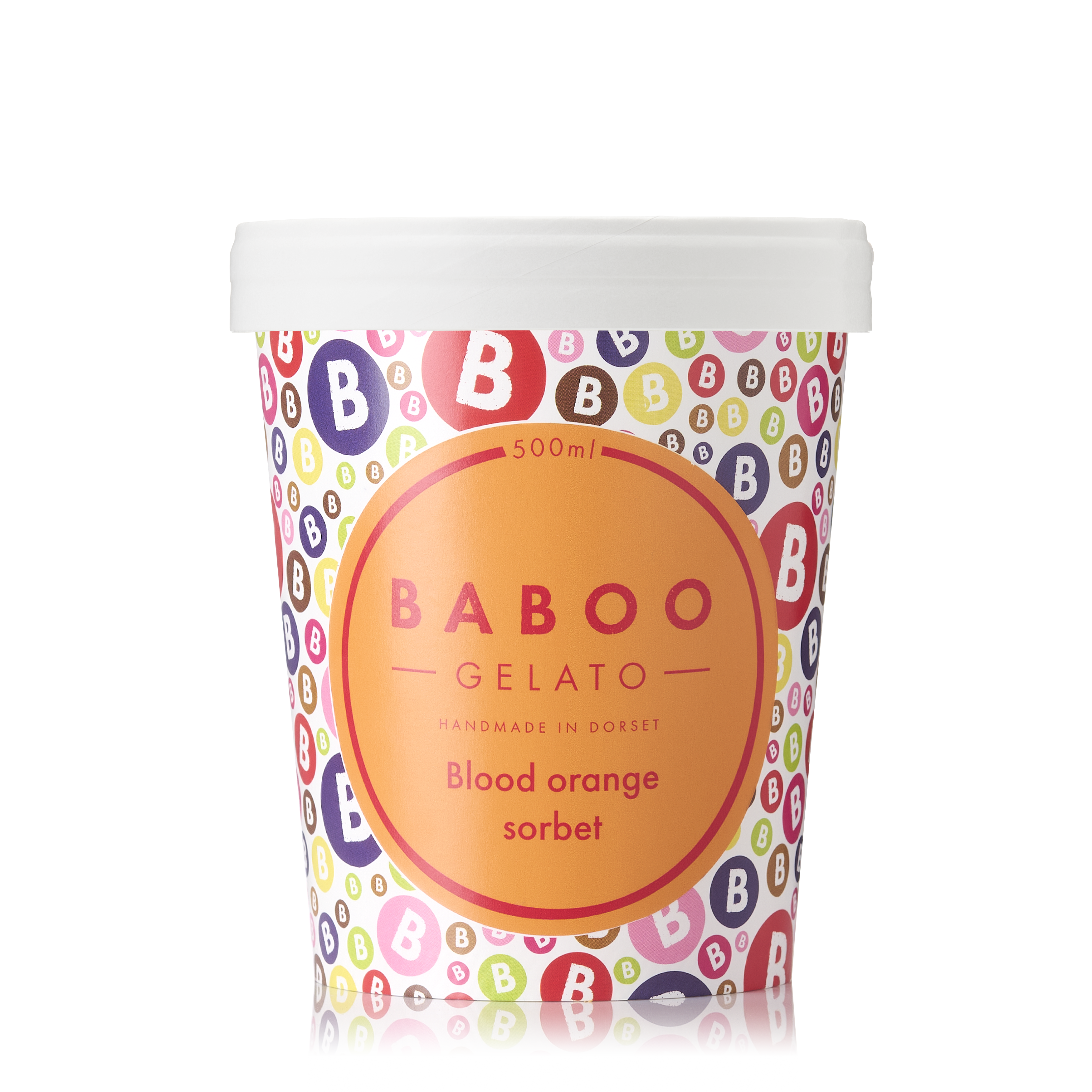 Sicilian blood orange sorbet