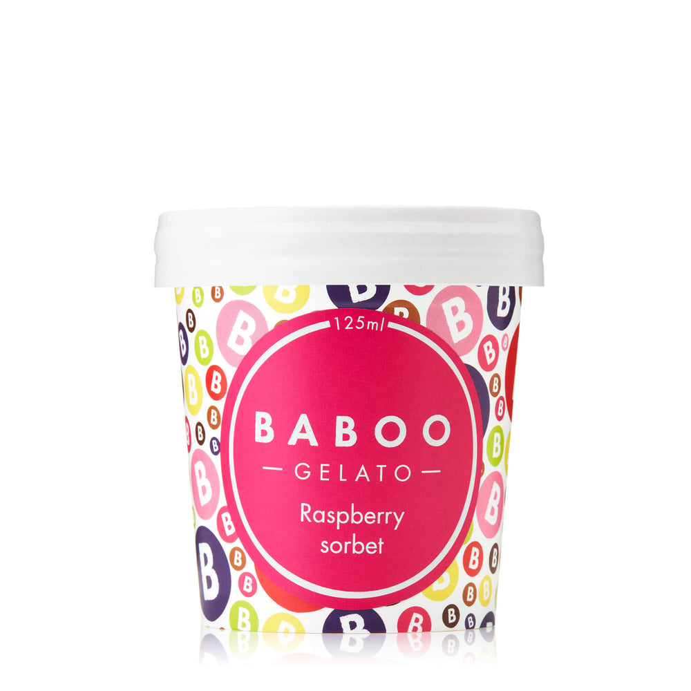 Raspberry sorbet